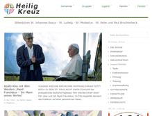 Tablet Screenshot of heiligkreuz.info